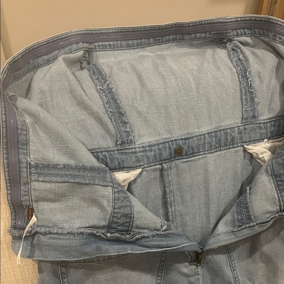 Free People Picture Perfect Denim Midi Dress - Picture 12 of 12